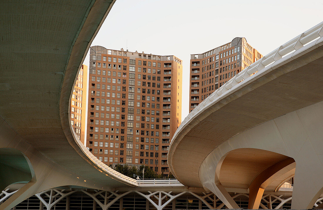 New buildings, Valencia. Comunidad Valenciana, Spain