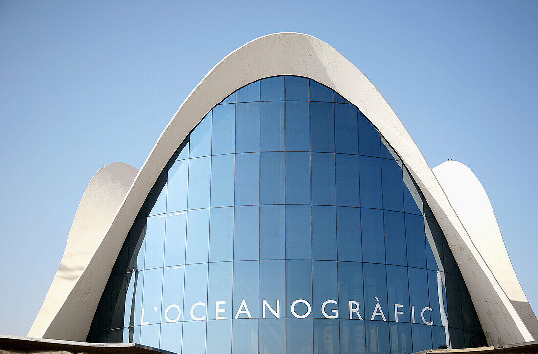 LOceanogràfic aquarium, City of Arts and Sciences, Valencia. Comunidad Valenciana, Spain