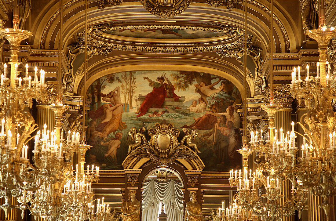Garnier Opera. Paris. France.