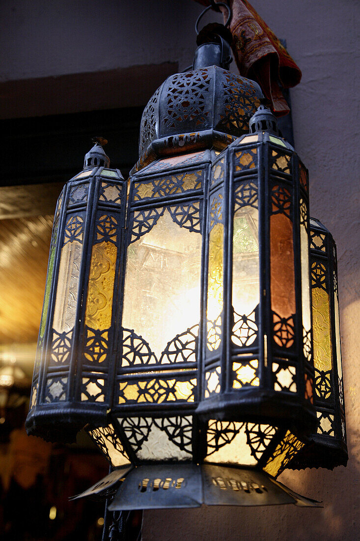 Moorish Lamp, Granada, Andalucía, Spain.