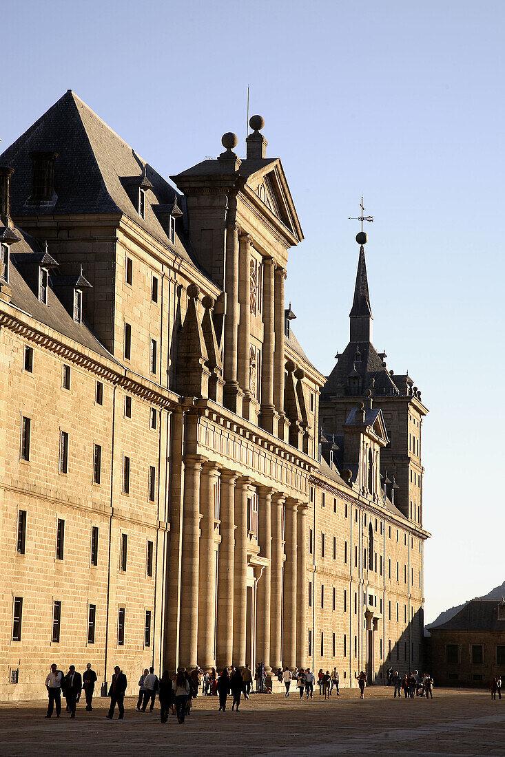 San Lorenzo del Escorial monastery. Madrid. Spain