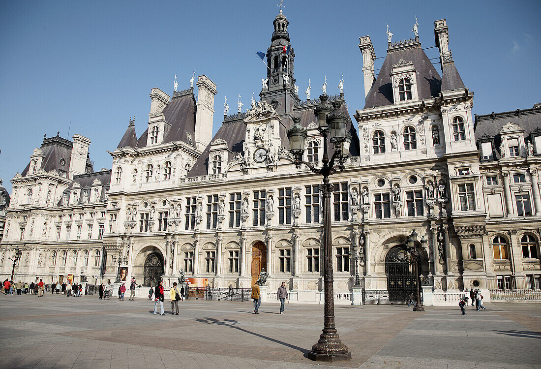 Hotel de Ville, París, Francia