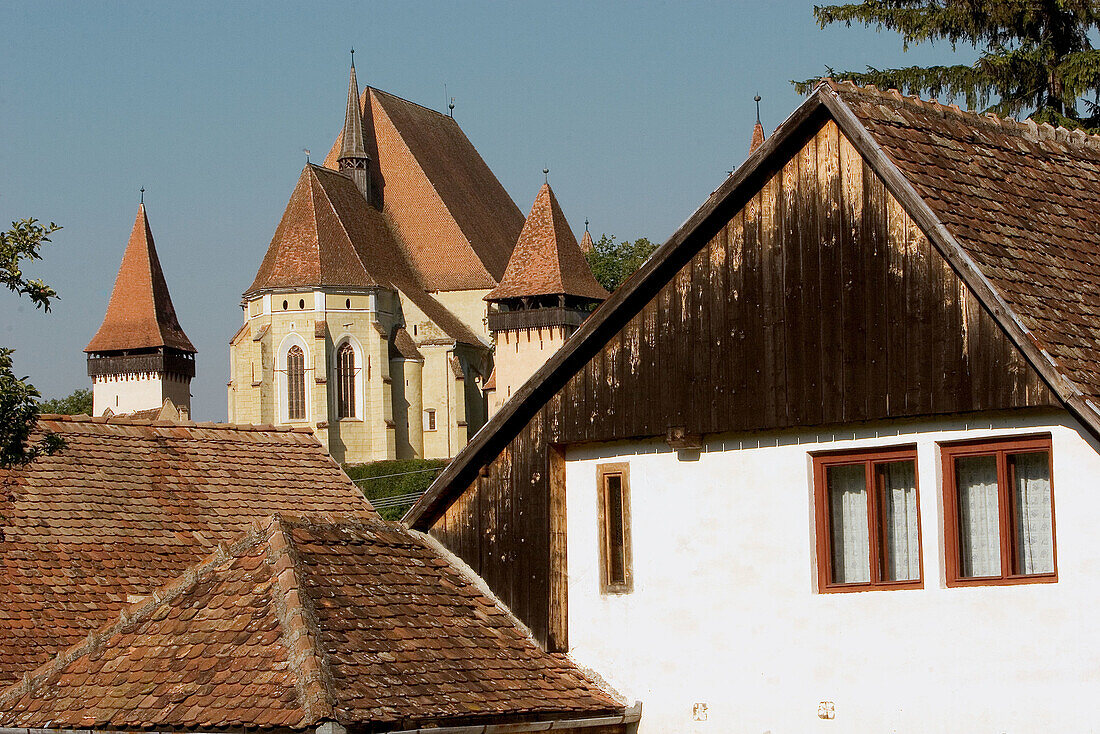 Romania, Sibiu County, Fortify Church Biertan, Bild in (1515)