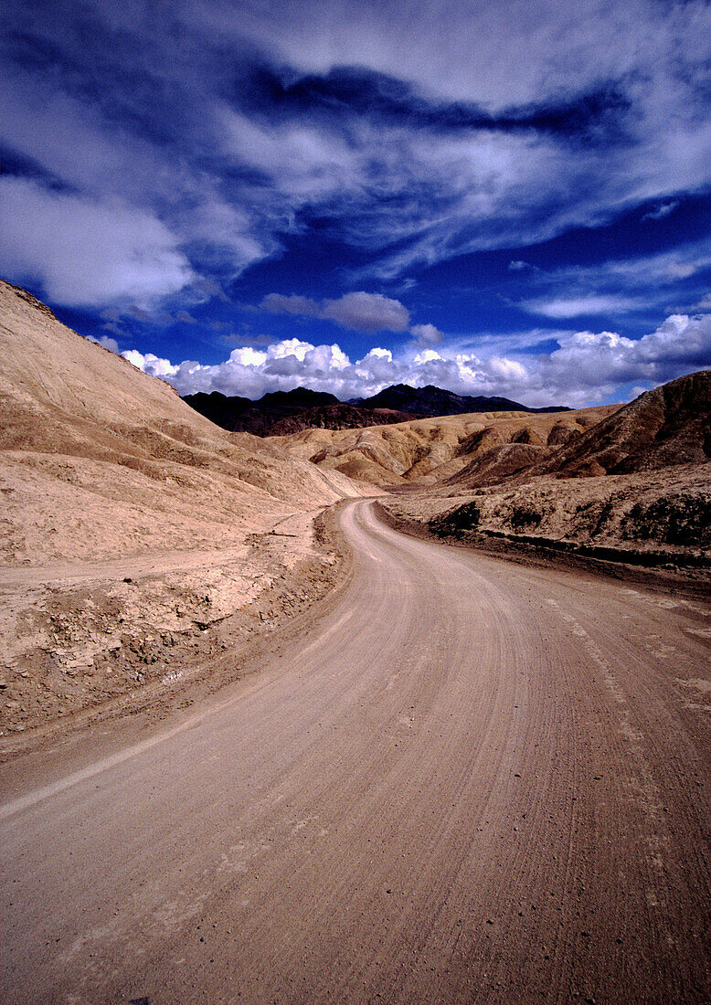 20 mule team canyon road. Death Valley National Park. Inyo county, California. USA