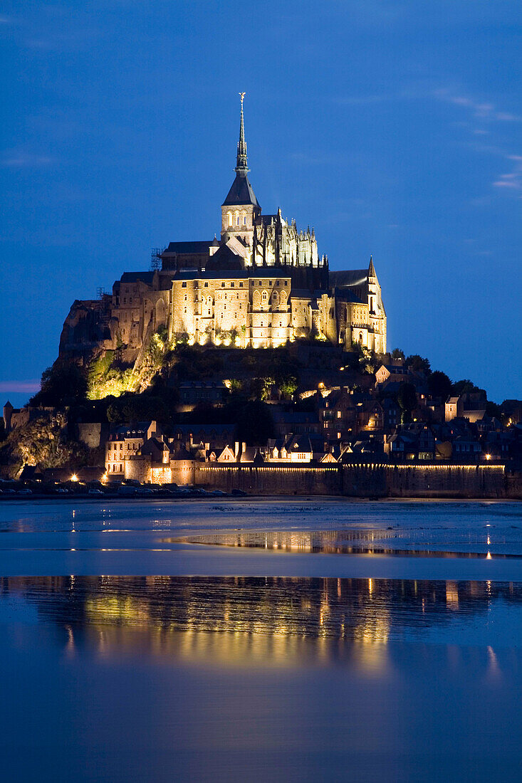 Mont Saint Michel Abbey. Normandy. France