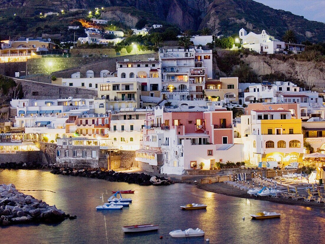 Italy, Campania, Ischia Island, SantAngelo village