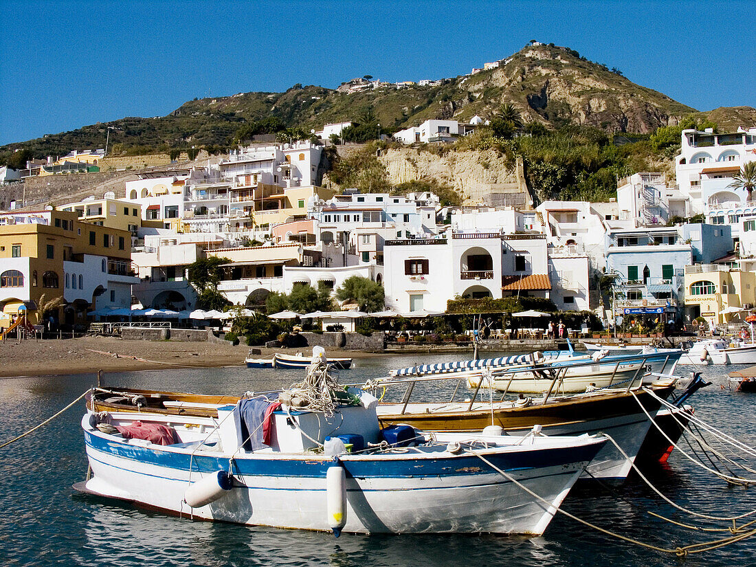 Italy, Campania, Ischia Island, SantAngelo village