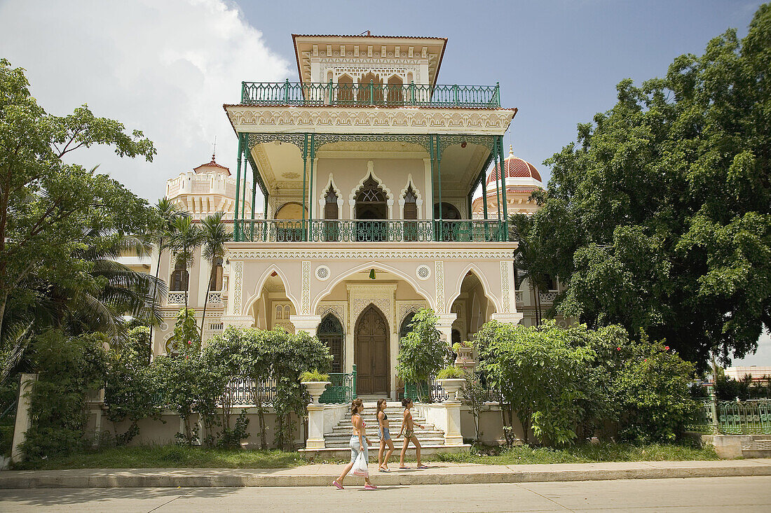 Palacio de Valle, made by Oclico Valle Blanco in 1917. Nowadays, a luxury restaurant. Cienfuegos. Cuba.