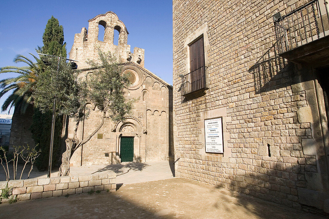 Monastery of Sant Pau del Camp, El Raval, Barcelona, Spain