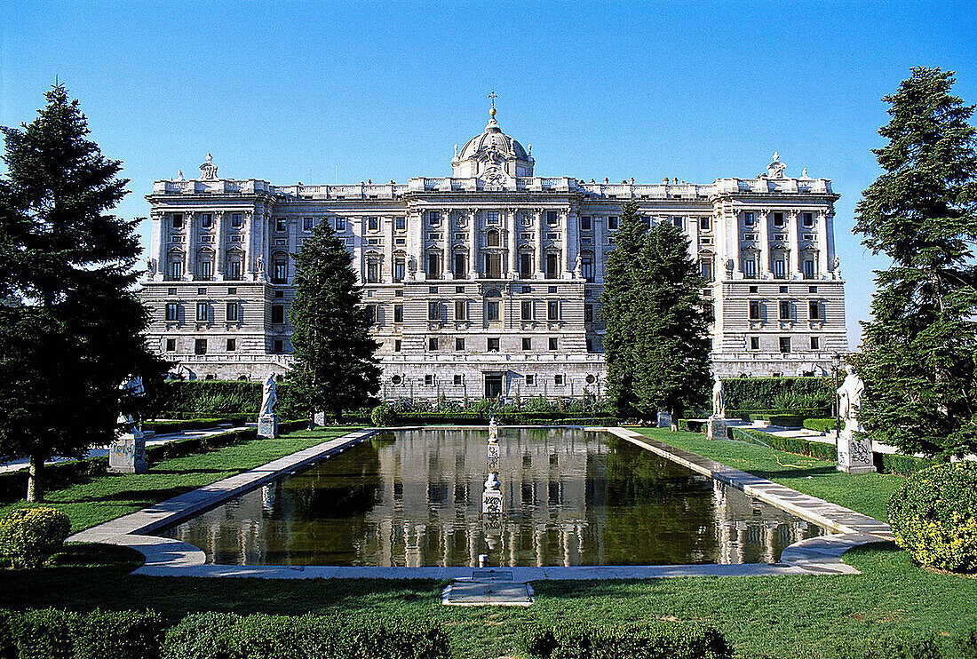 Palacio Real (The Royal Palace). Madrid. Spain