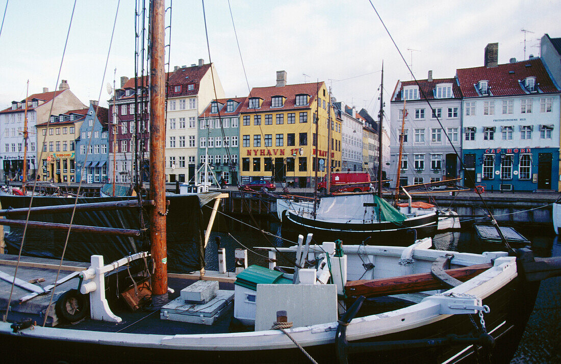 Nyhavn. Kopenhagen. Dänemark