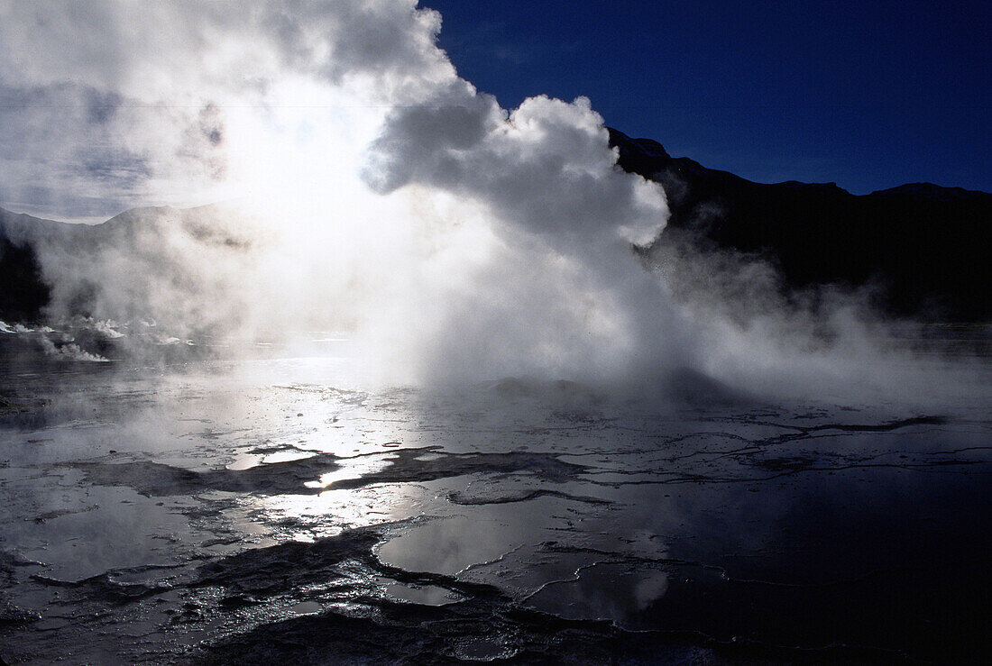 El Tatio geysers. Atacama Desert. Chile