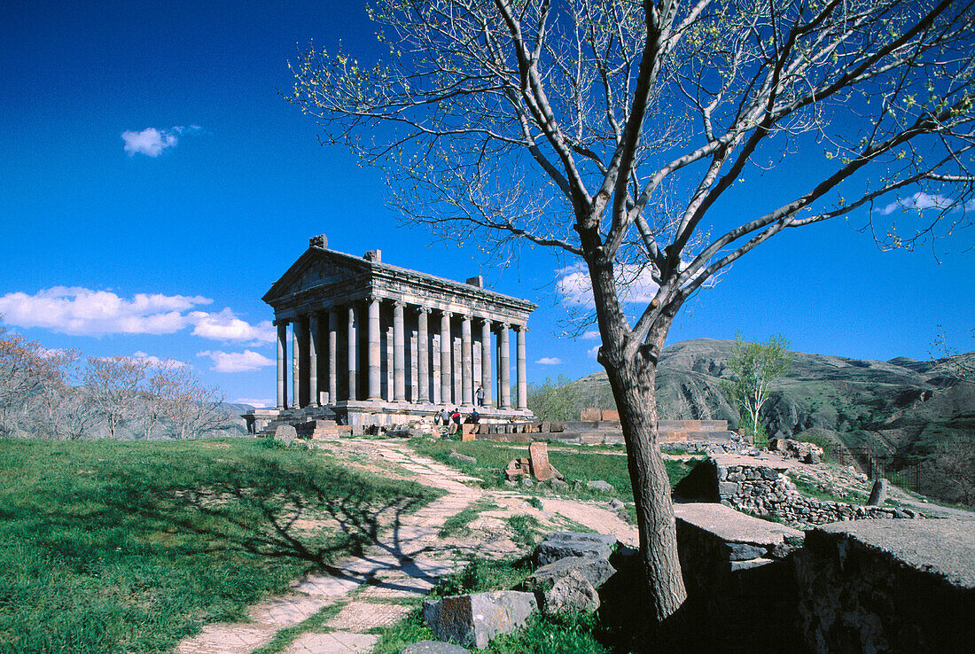 Greek Temple. Garni. Armenia