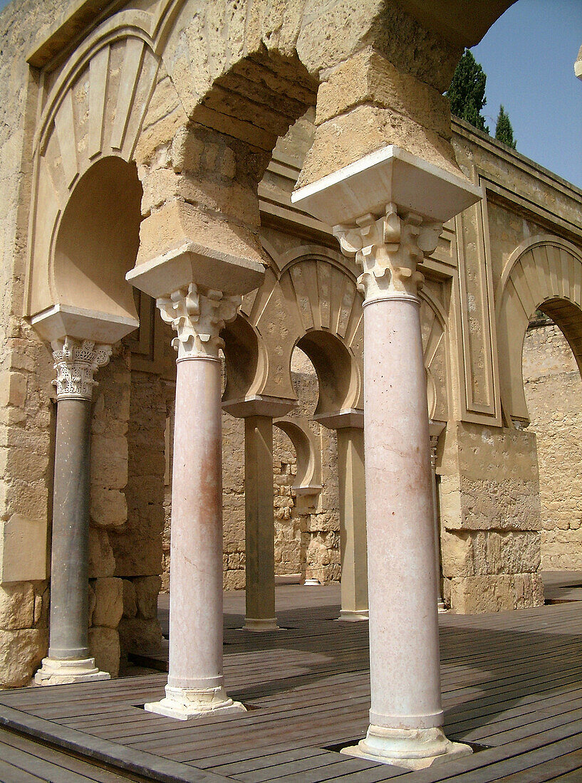 Ruins of Medina Azahara, archery. Córdoba province, Andalusia, Spain