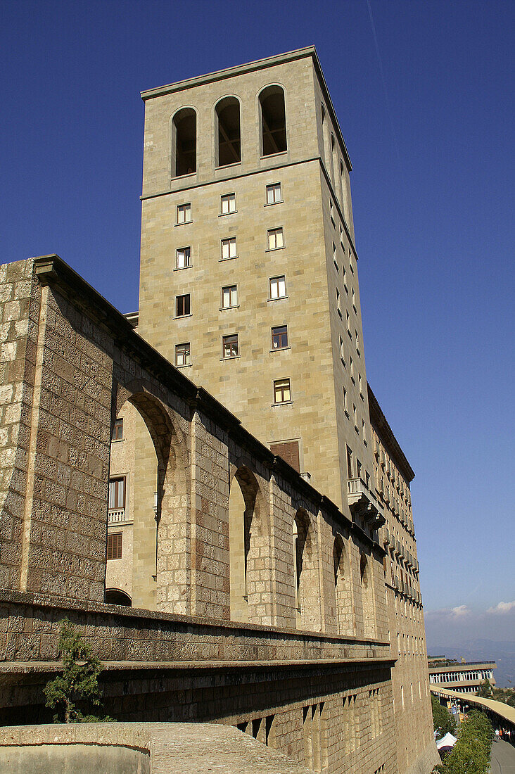 Montserrat Abbey. Barcelona province. Spain.
