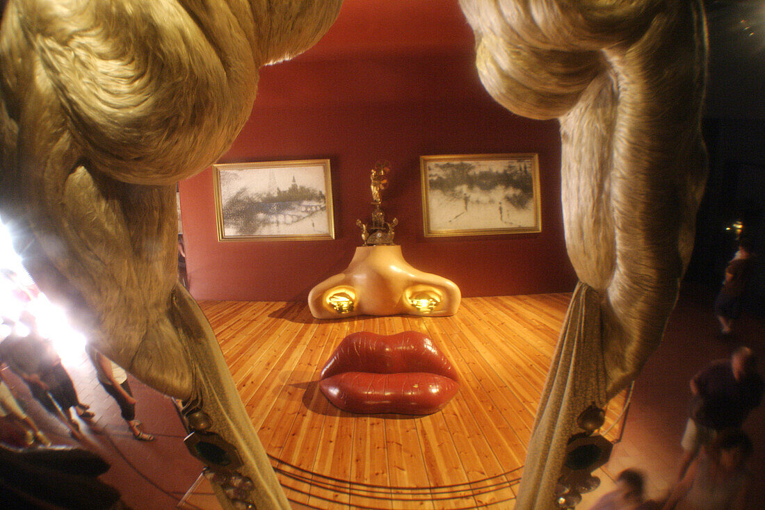 Mae West in Dali Museum, Figueres. Girona province, Catalonia, Spain
