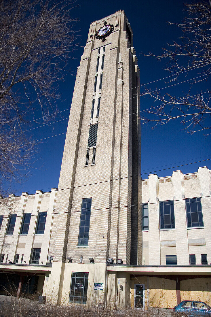 Atwater Market, Art Deco architecture. Montreal, Quebec, Canada