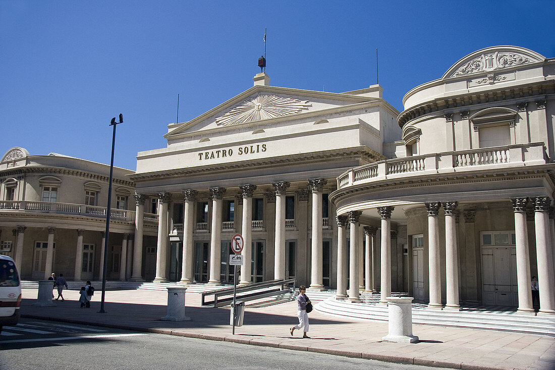 Teatro Solis theatre. Montevideo, Uruguay.