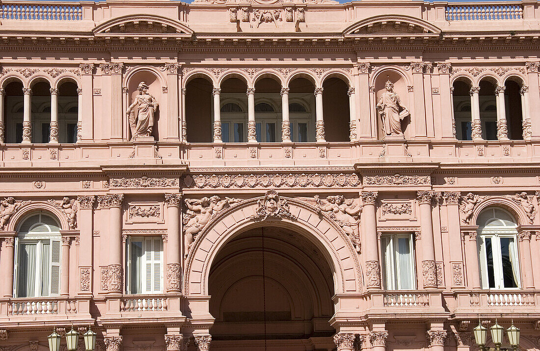 Casa Rosada, presidential palace. Buenos Aires. Argentina