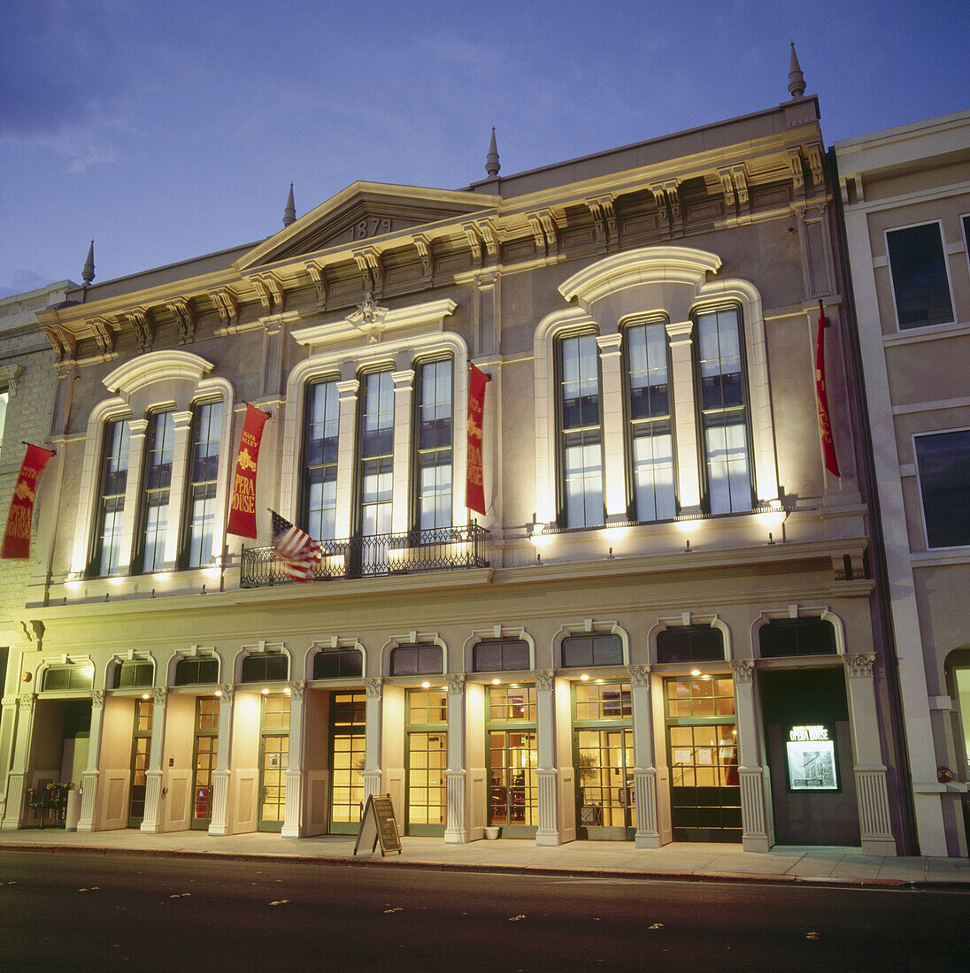 The Napa Valley Opera House in Napa City constructed in the early 1900s. Napa Valley. California. USA.