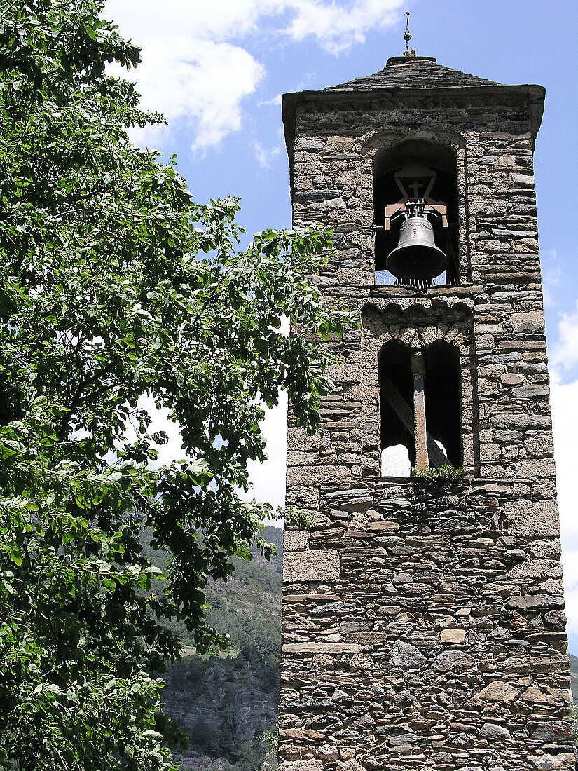 Romanesque church of San Martin, Ordino. Andorra