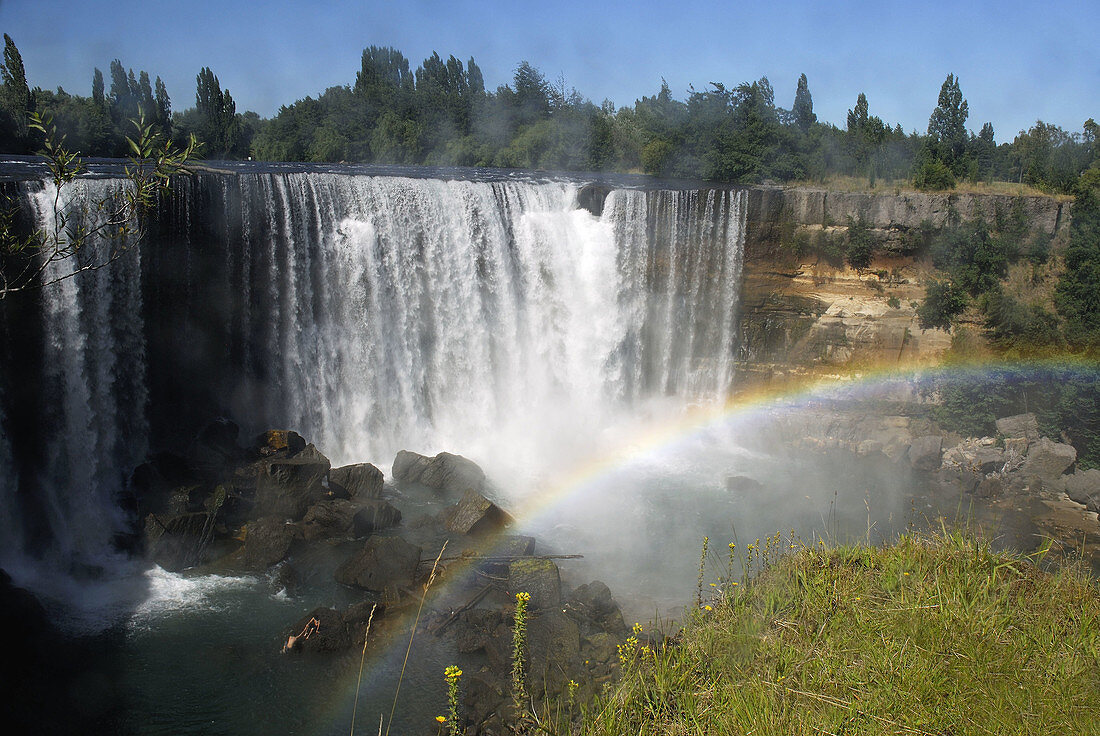 Salto del Laja (Laja Falls). Chile