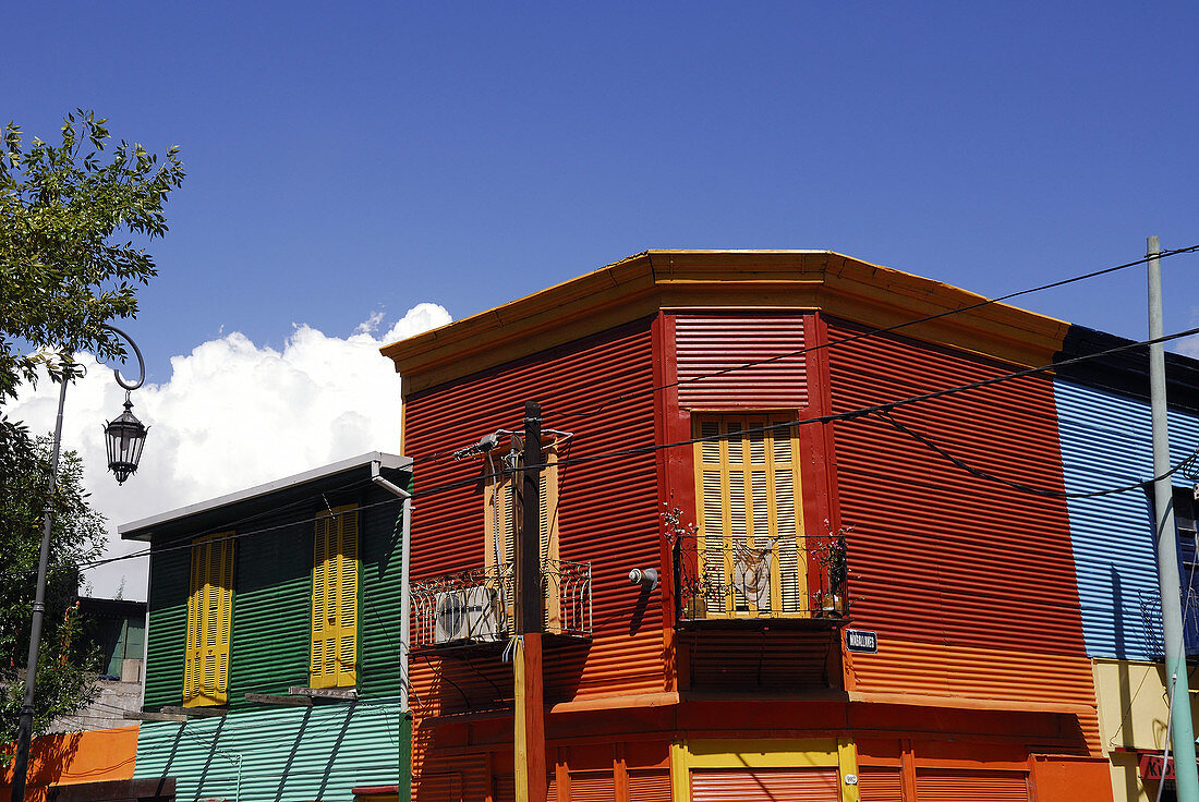 Caminito street, La Boca district. Buenos Aires. Argentina