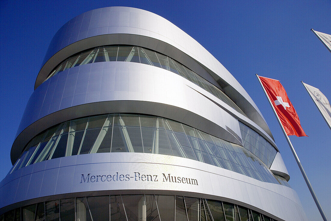 Mercedes-Benz Museum, Stuttgart. Germany