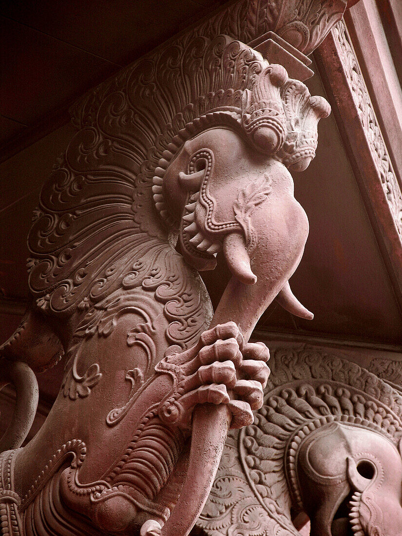 Woodcarvings on Kuthirarnalika Palace Museum