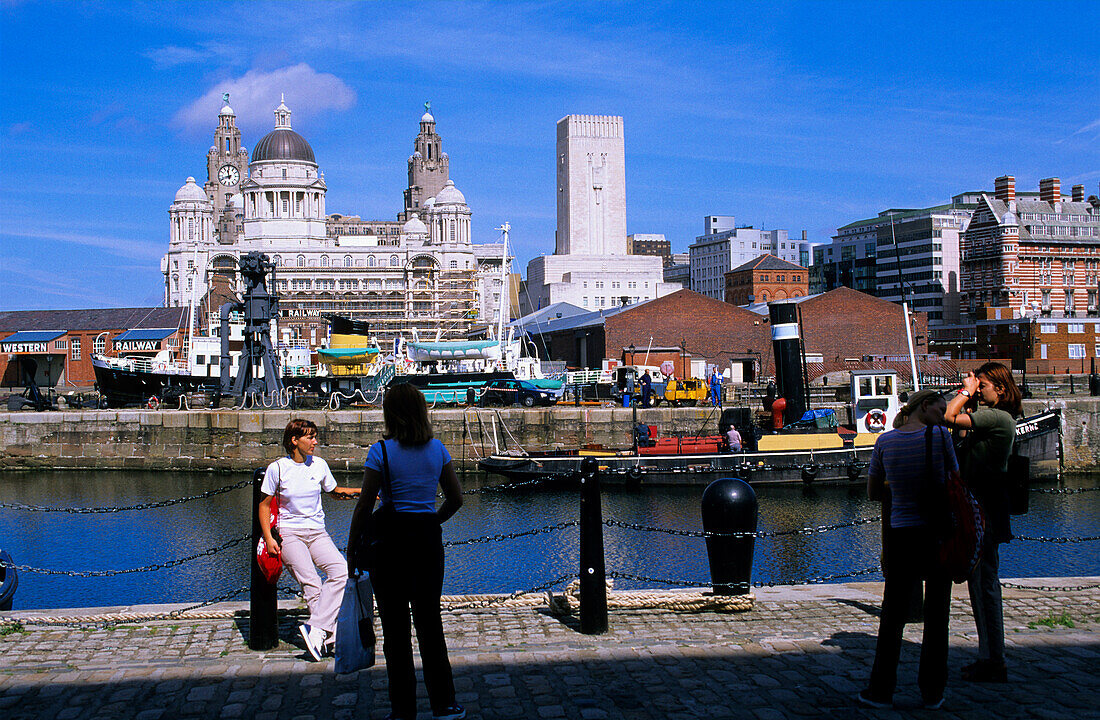 Europa, Grossbritannien, England, Merseyside, Liverpool, Pier Head