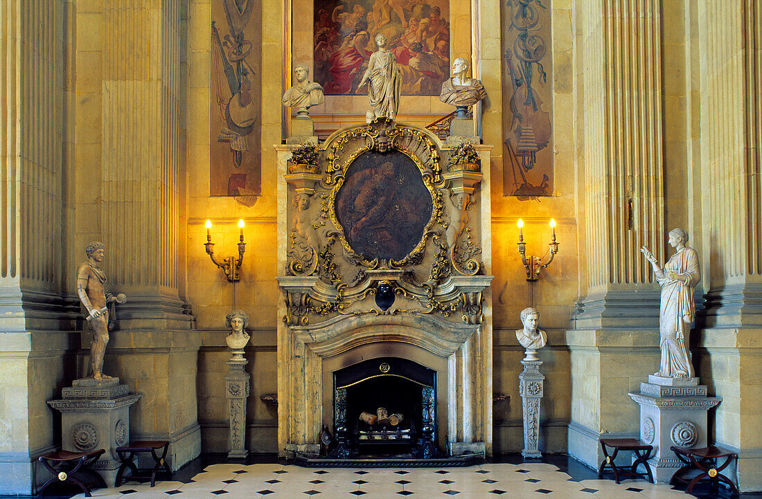 Europa, Grossbritannien, England, North Yorkshire, York, Castle Howard, Grosser Saal