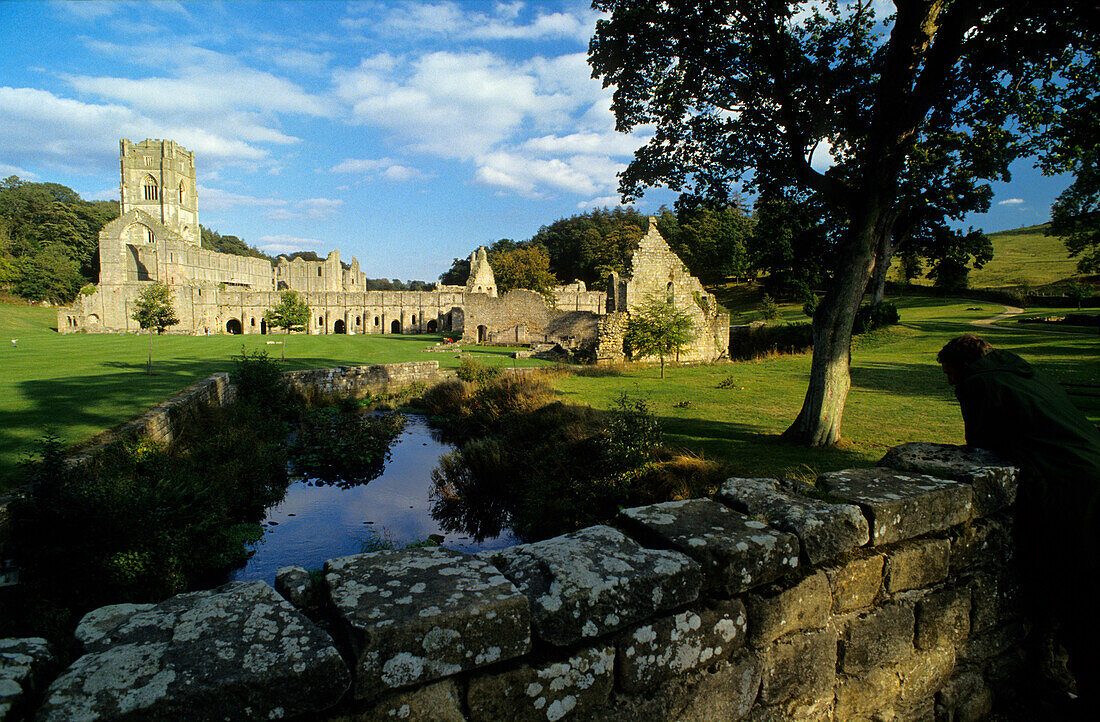 Europa, Grossbritannien, England, North Yorkshire, Aldfield, Fountains Abbey