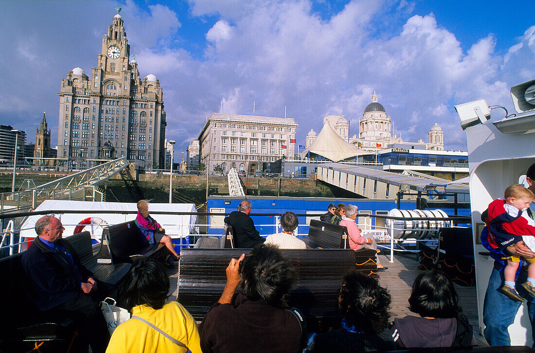 Europe, Great Britain, England, Merseyside, Liverpool, Pier Head