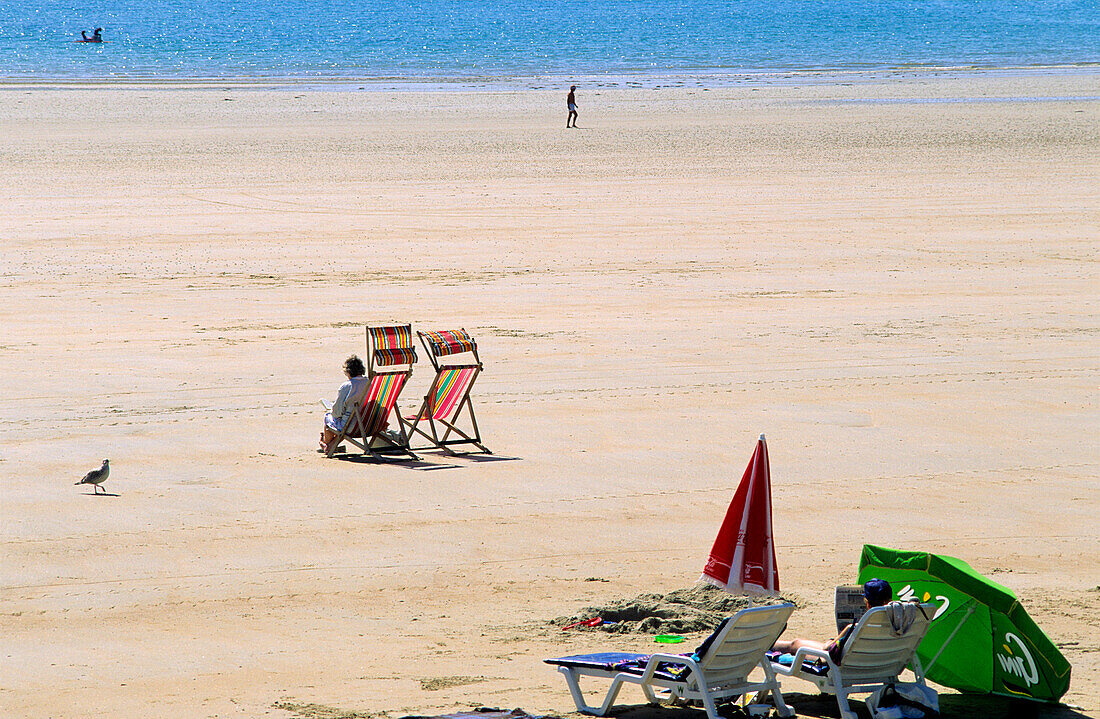 Europa, Grossbritannien, England, Kanalinsel Jersey, St. Brelade's Bay