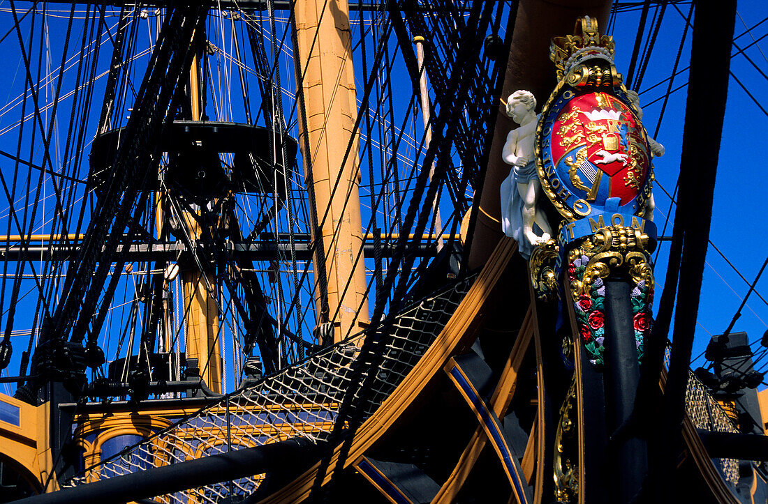 Europe, England, Hampshire, Portsmouth, HMS Victory