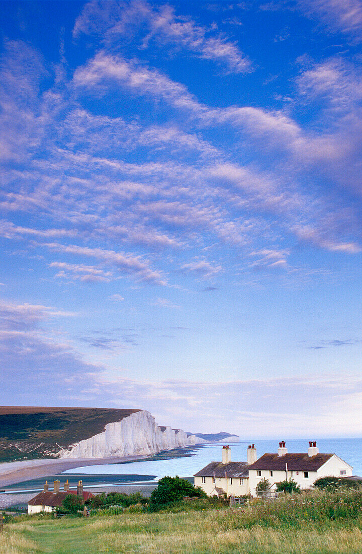 Europe, England, Kent, Seven Sisters, near Seaford