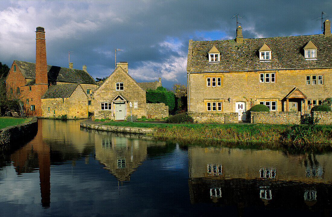 Europe, England, Gloucestershire, Cotswolds, Lower Slaughter