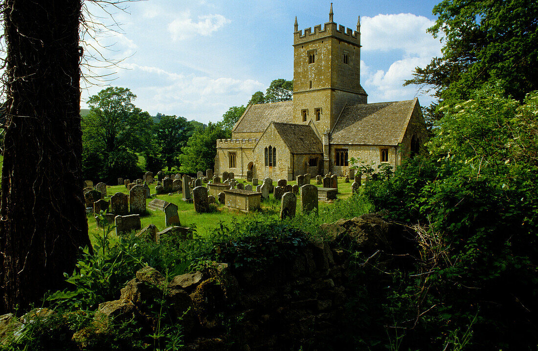 Europa, England, Gloucestershire, Cotswolds, bei Broadway, Kirche