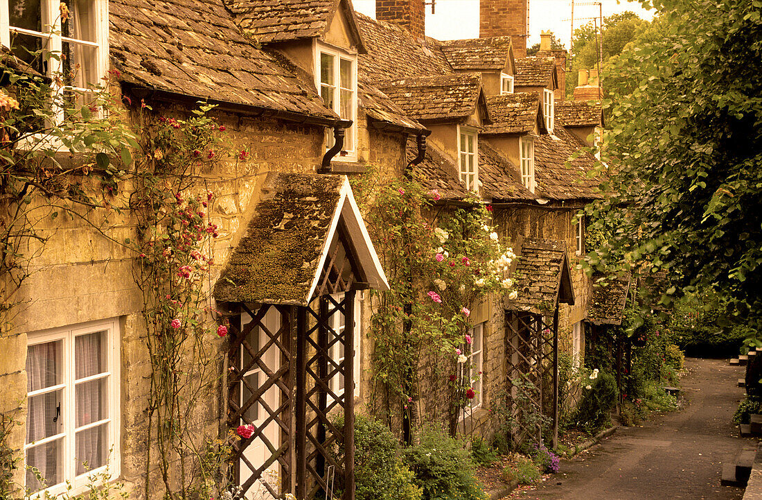 Europa, England, Gloucestershire, Cotswolds, Winchcombe, Vineyard Street