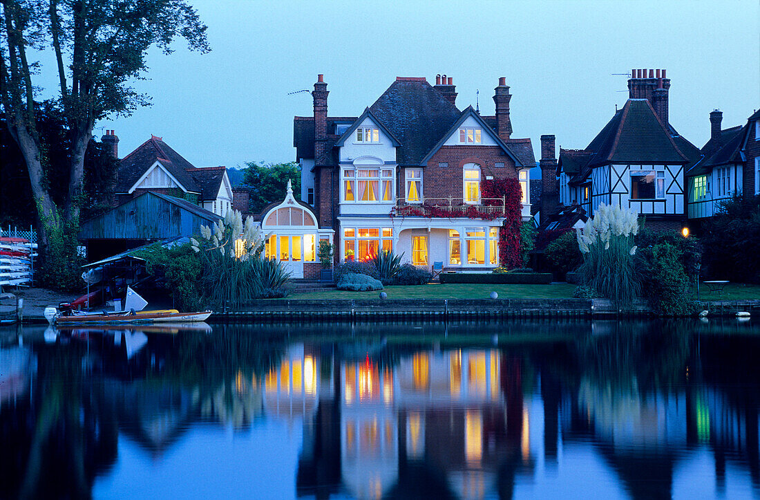 Europe, England, Buckinghamshire, Marlow, river Thames