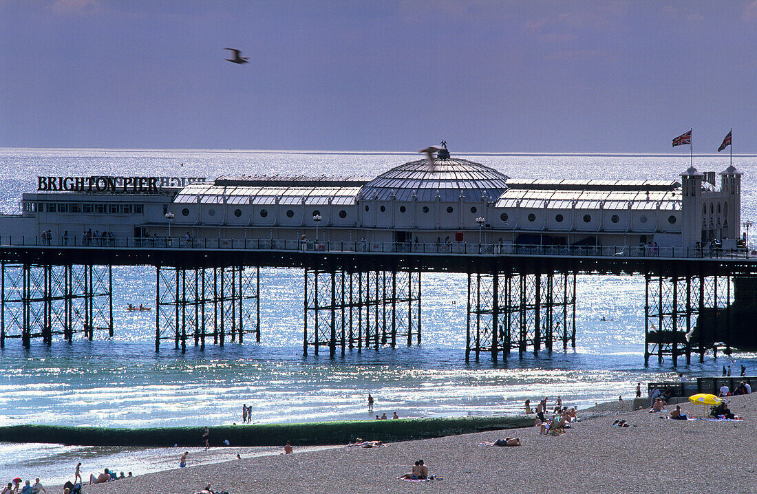 Europa, England, East Sussex, Brighton, Brighton Pier