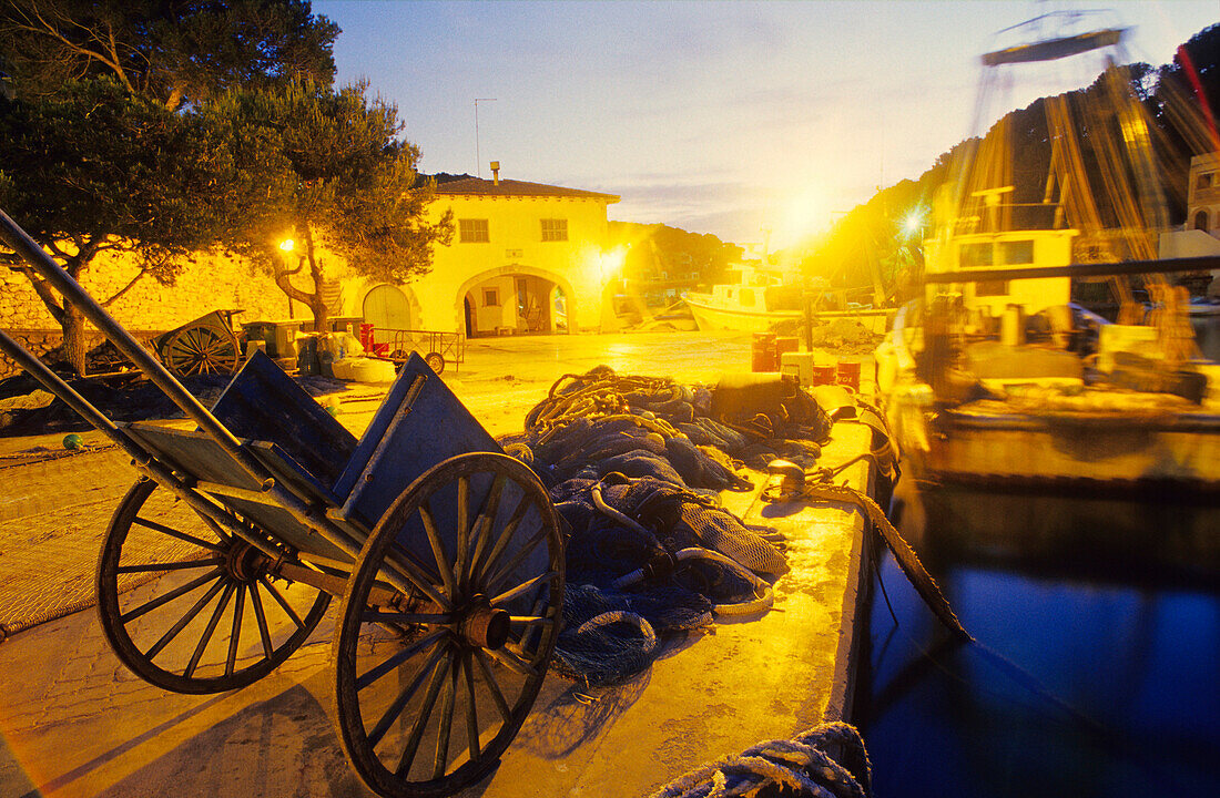 Europa, Spanien, Mallorca, Cala Figuera, Hafen