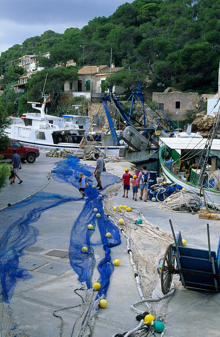 Europe, Spain, Majorca, Cala Figuera, harbour