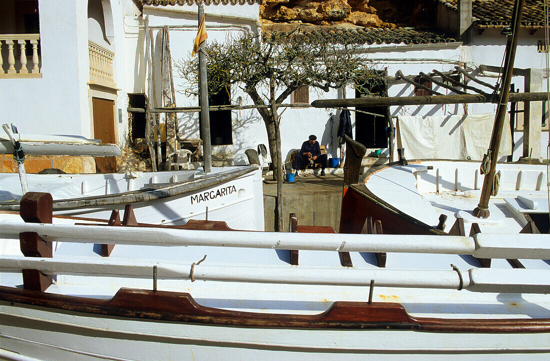 Europe, Spain, Majorca, Cala Figuera, harbour