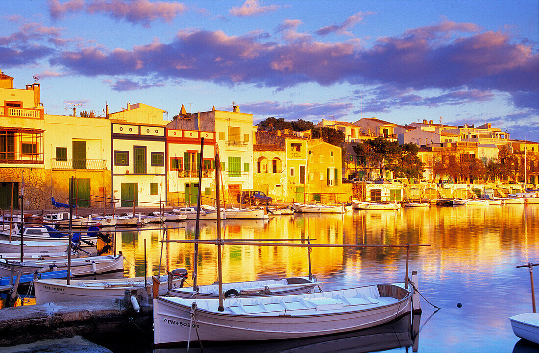 Europe, Spain, Majorca, Portocolom, harbour