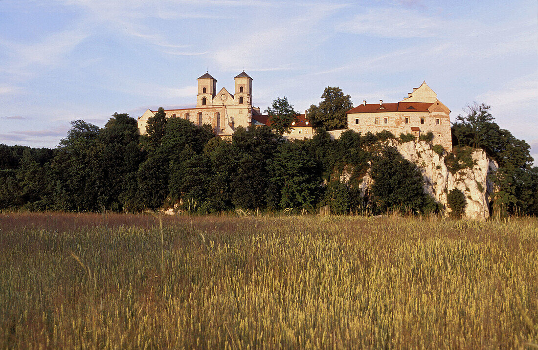 Benedictine Abbey in Tyniec, Monastery is one of the oldest in Poland from 11 century
