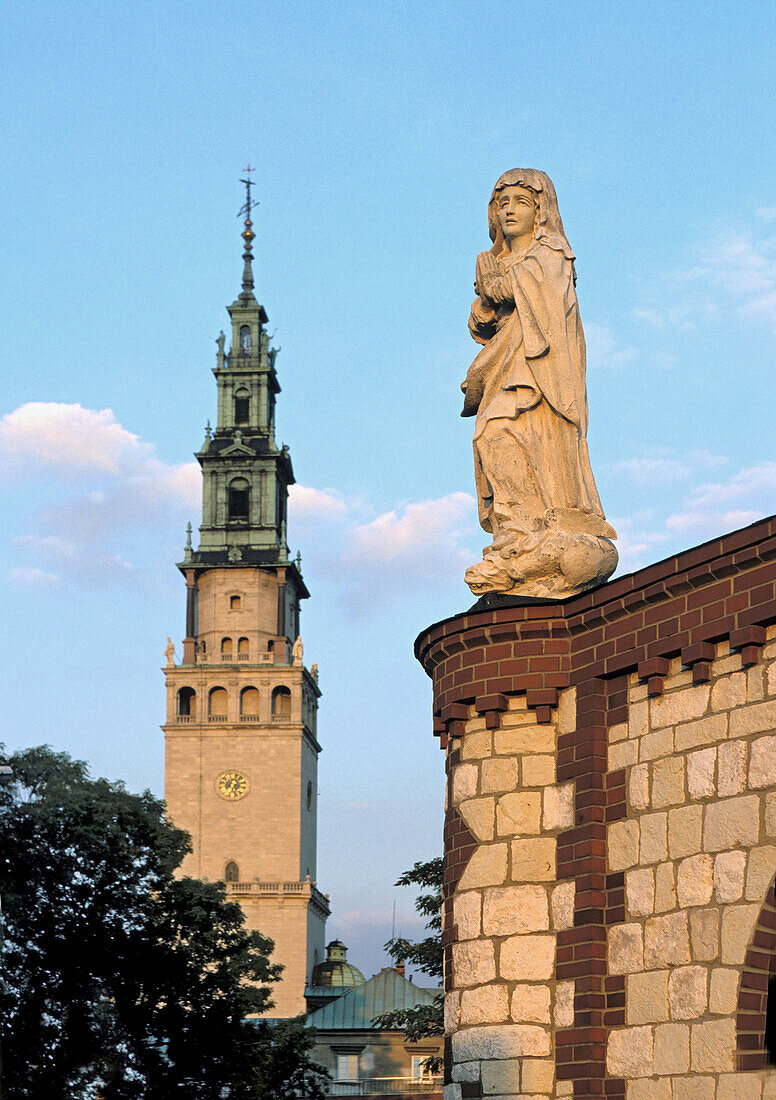 Monastery of Jasna Gora in Czestochowa, Poland  Jasna Gora is the most famous shine of the Vergin Mary Greatest place in Poland of pilgrimes and most precious treasure of Black Madonna Founded in 1382 by Pauline monks