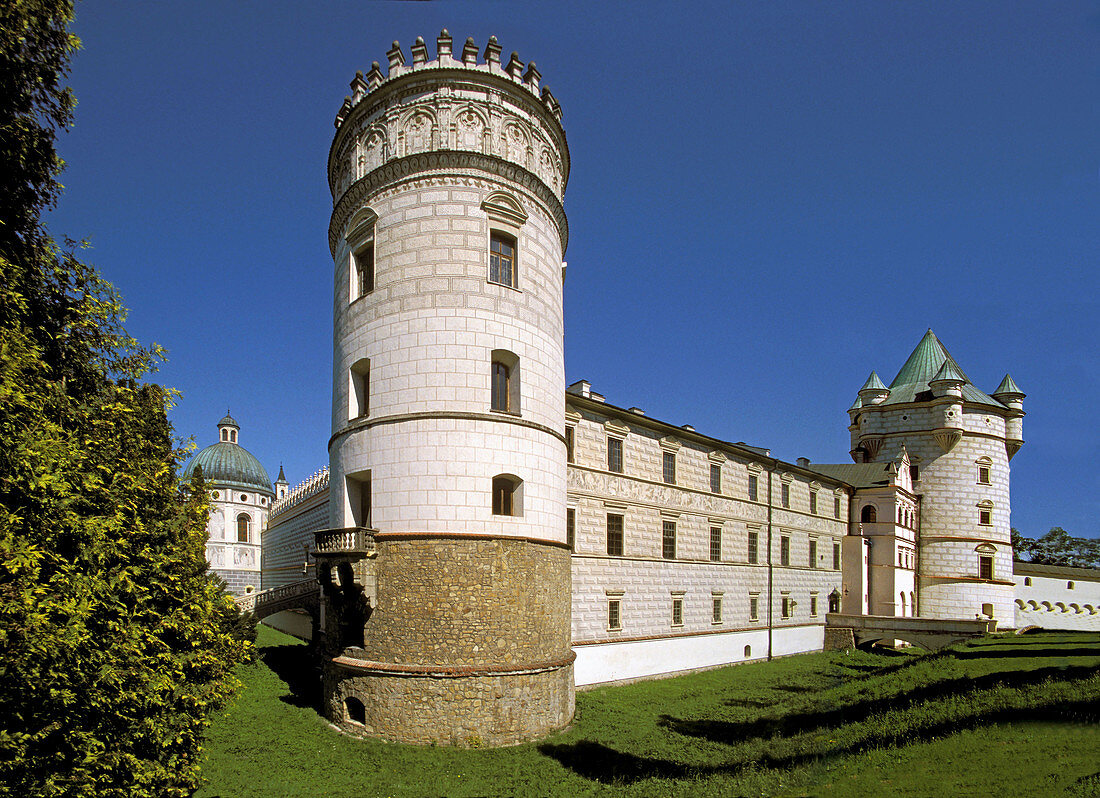 Krasiczyn Castle, Poland. Build 1580-1633 by Krasicki family