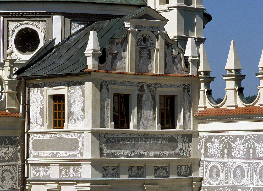 Krasiczyn Castle, Poland. Build 1580-1633 by Krasicki family