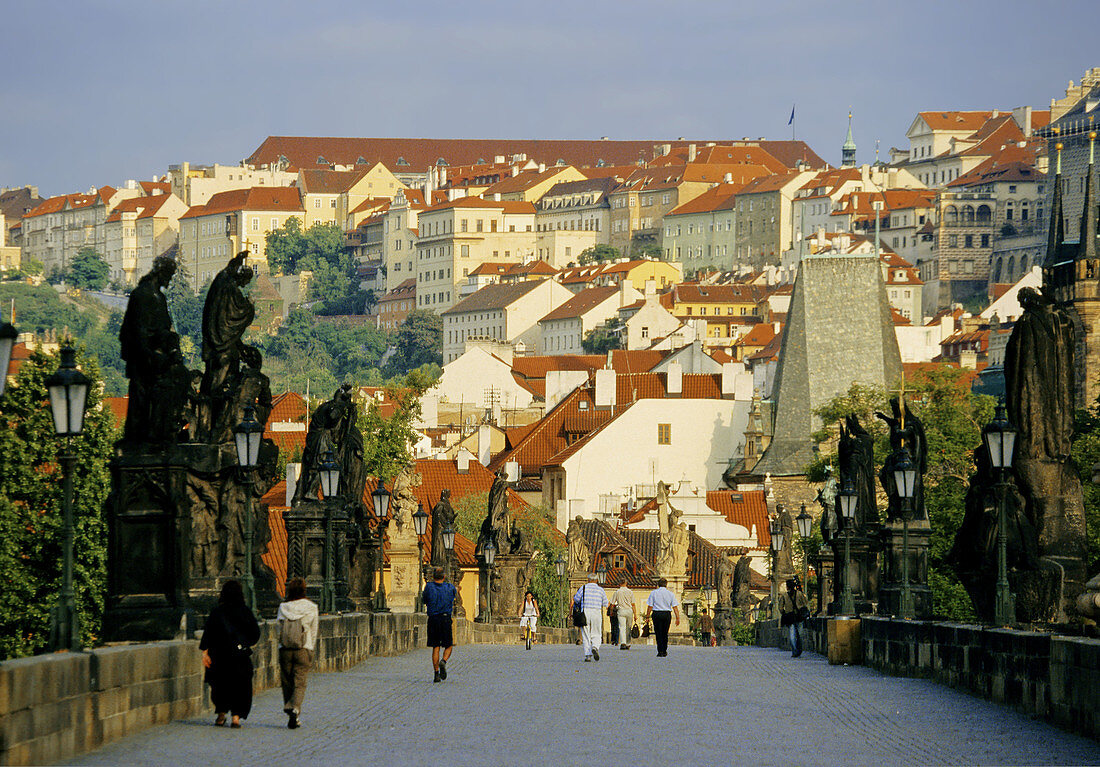 Charles Bridge in Prague, Czech Republic